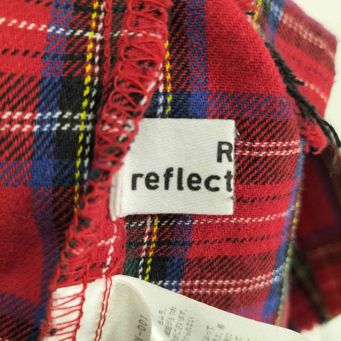 ROY REFLECT OVERJOY バックジップチェックシャツ レディース FREE