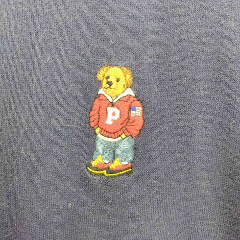 ポロラルフローレン POLO RALPH LAUREN Vガゼット ポロベア サーマルフーディープルオーバーパーカー メンズ JPN:L