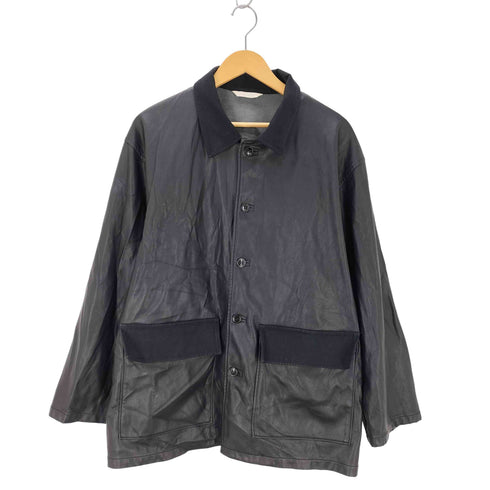 ジャーナルスタンダード JOURNAL STANDARD VEGAN LEATHER CAR COAT メンズ JPN:M