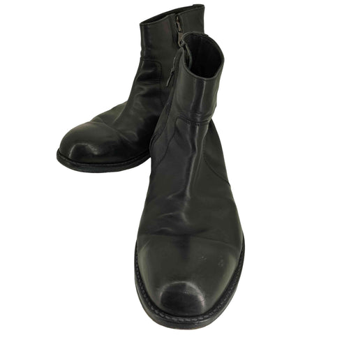 パドローネ PADRONE SIDE ZIP SHORT BOOTS メンズ 41
