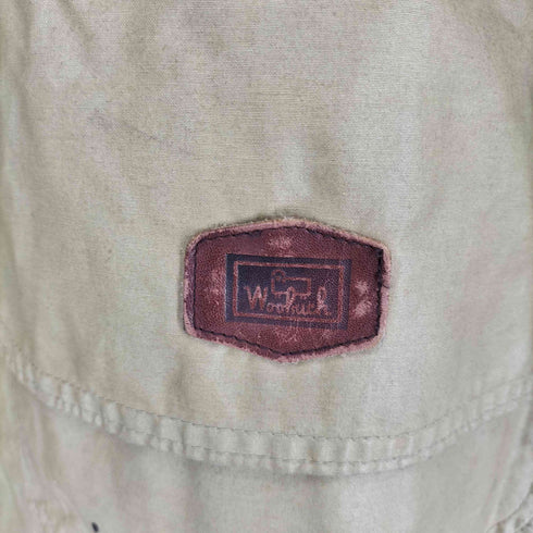 ウールリッチ WOOLRICH 90s MADE IN USA 裏地チェック コーデュロイカラーオイルドジャケット メンズ JPN:M