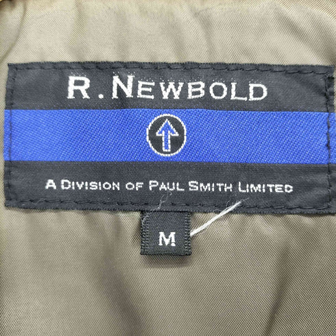 アールニューボールド R.NEWBOLD 袖カウレザー刺繍デザインスタジャン メンズ JPN:M