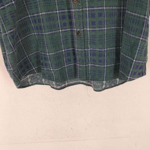 ピューリタン PURITAN コットンチェックL/S ネルシャツ メンズ JPN:L