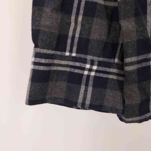 ベンデイビス BEN DAVIS ハーフジッププルオーバー チェック柄シャツ メンズ JPN:4