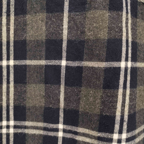 ベンデイビス BEN DAVIS ハーフジッププルオーバー チェック柄シャツ メンズ JPN:4