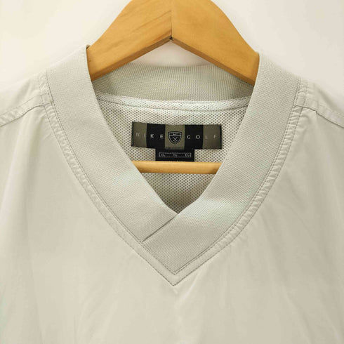 ナイキ NIKE 00s スウォッシュ刺しゅうナイロンベスト テック メンズ JPN:XL