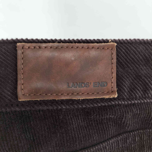 ランズエンド LANDS END ジッパーフライ コーデュロイパンツ レディース 80