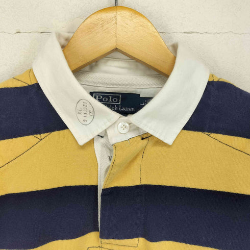 ポロバイラルフローレン Polo by RALPH LAUREN ポニー刺繍ロゴ ラガーシャツ メンズ import:L