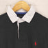 ポロラルフローレン POLO RALPH LAUREN ポニー刺繍ロゴ エルボーパッチ ラガーシャツ メンズ import:L