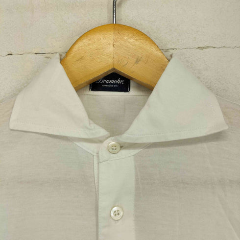 ドルモア Drumohr カッタウェイ ショートスリーブ ポロシャツ メンズ XS