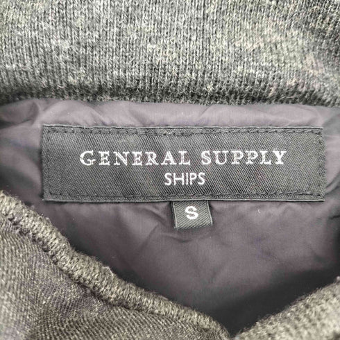 シップスジェネラルサプライ SHIPS GENERAL SUPPLY ダブルジップダウンベスト メンズ JPN:S