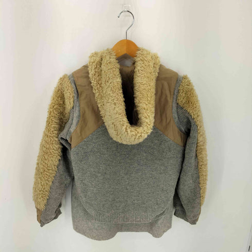 アンダーカバー UNDERCOVER ファー切替レイヤードジップブルゾン レディース