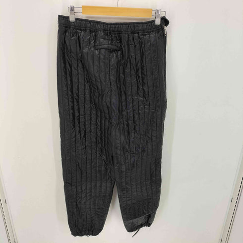 ONE fifth MOUTH quilting over pants BLACK レディース