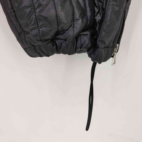 ONE fifth MOUTH quilting over pants BLACK レディース