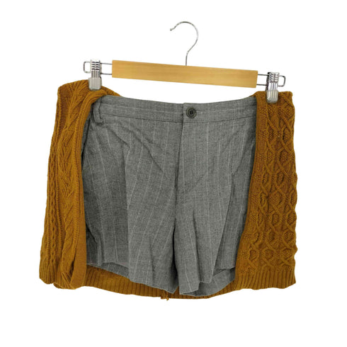 スーアンダーカバー Sue UNDERCOVER ニットレイヤードウールショートパンツ レディース JPN:2