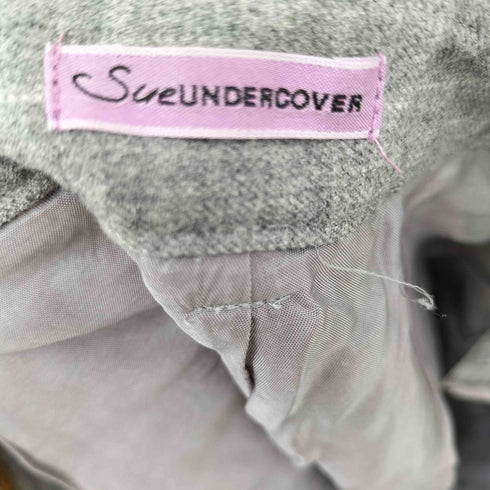 スーアンダーカバー Sue UNDERCOVER ニットレイヤードウールショートパンツ レディース JPN:2