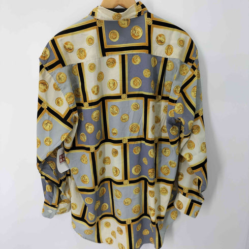 総柄 L/S シャツ メンズ FREE
