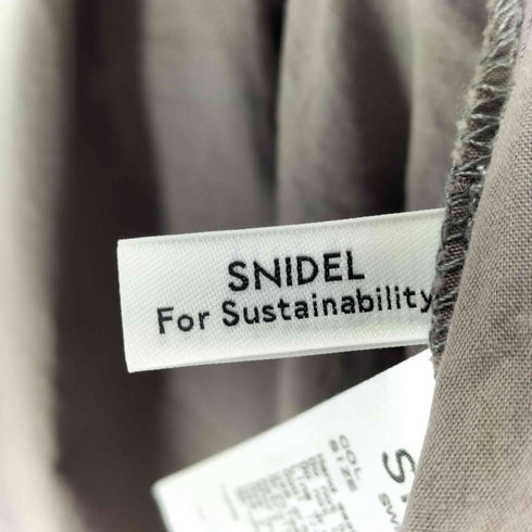 スナイデル snidel ボリュームシャツワンピース レディース JPN:0