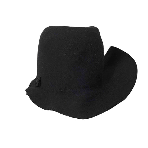 カシラ CA4LA カットオフ加工変形ウールバケットハット メンズ