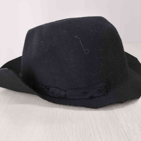 カシラ CA4LA カットオフ加工変形ウールバケットハット メンズ