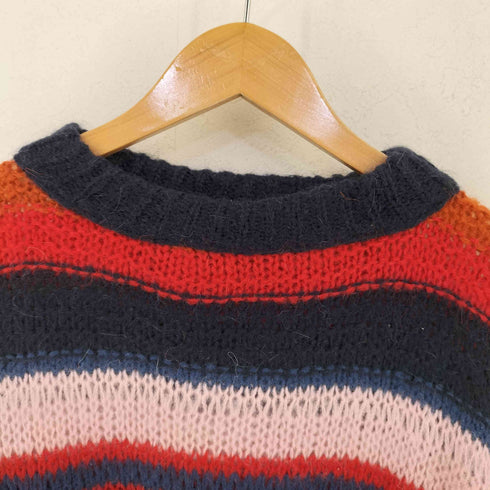 ザラ ZARA Oversized Mohair Striped Sweater レディース import:S