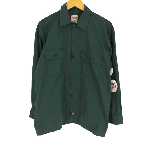 ディッキーズ Dickies ポリコットン ツイル L/S ワークシャツ メンズ import:M
