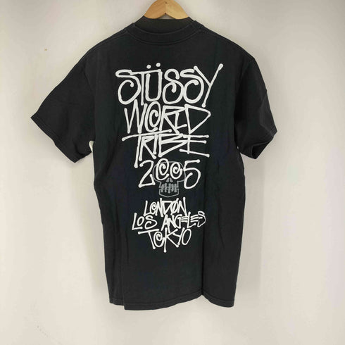 ステューシー Stussy 00s 2005 WORLD TRIBE プリントTシャツ メンズ JPN:M