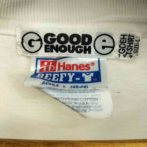 グッドイナフ GOODENOUGH 90s 初期 HANESボディ CLASSIC プリントTシャツ メンズ JPN:L