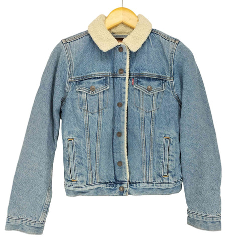 リーバイス Levis ボアデニムジャケット レディース JPN:XS