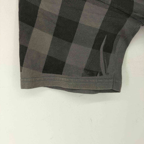 グッドイナフ GOODENOUGH 90~00s UK チェックプリントクルーネックTシャツ メンズ