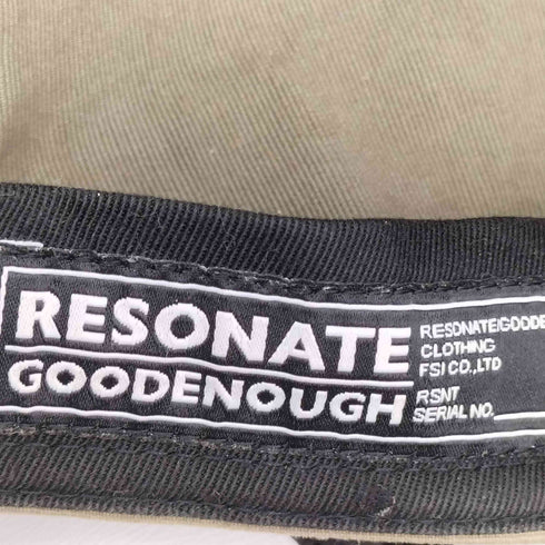 グッドイナフ GOODENOUGH 00s RESONATE ワークキャップ メンズ