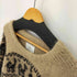 ブフト bukht JACQUARD SWEATER アルパカ混 ペルーニットセーター メンズ JPN:2