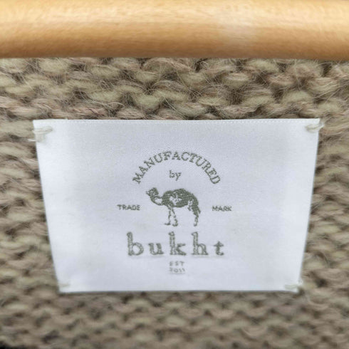 ブフト bukht JACQUARD SWEATER アルパカ混 ペルーニットセーター メンズ JPN:2