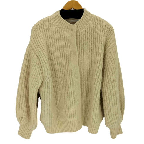 マウジー moussy TUCK SLEEVE KNIT カーディガン レディース FREE