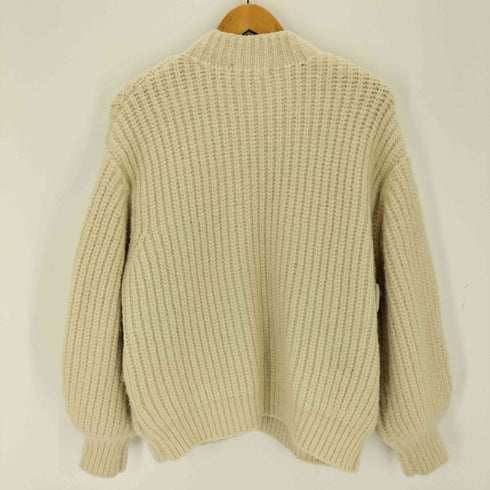 マウジー moussy TUCK SLEEVE KNIT カーディガン レディース FREE