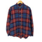 オールドネイビー OLD NAVY チェック コットンフランネルシャツ メンズ import:L