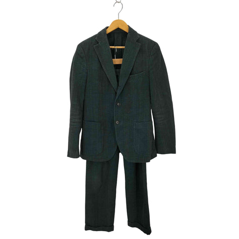 ユナイテッドアローズ UNITED ARROWS コットンツイード 3B ジャケット スーツセットアップ メンズ 46