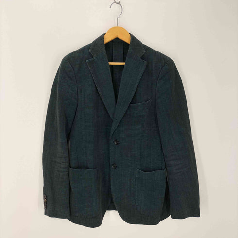 ユナイテッドアローズ UNITED ARROWS コットンツイード 3B ジャケット スーツセットアップ メンズ 46