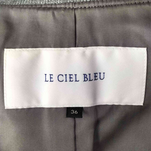 ルシェルブルー LE CIEL BLEU スナップボタン ウールコート レディース JPN:36