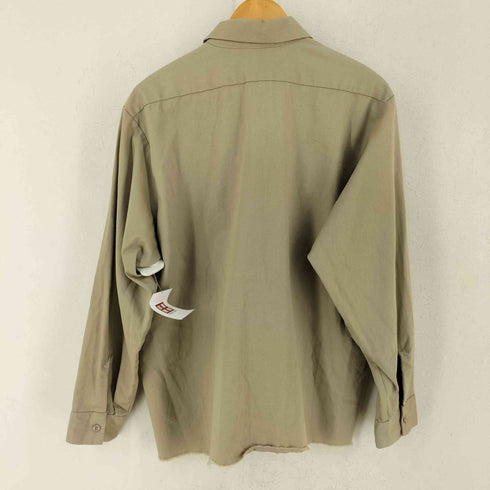 レッドキャップ RED KAP 企業ワッペン ワークシャツ メンズ import:L