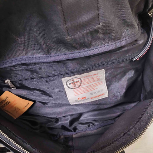 タフジーンズスミス TOUGH Jeansmith 3POCKET LEATHER BODY BACK 3ポケット レザー ボディ バッグ メンズ FREE