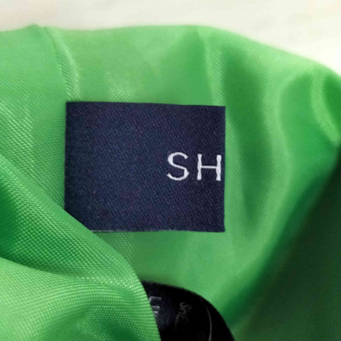 シップス SHIPS 手洗い可能 サイド スリット プリント パンツ レディース 36