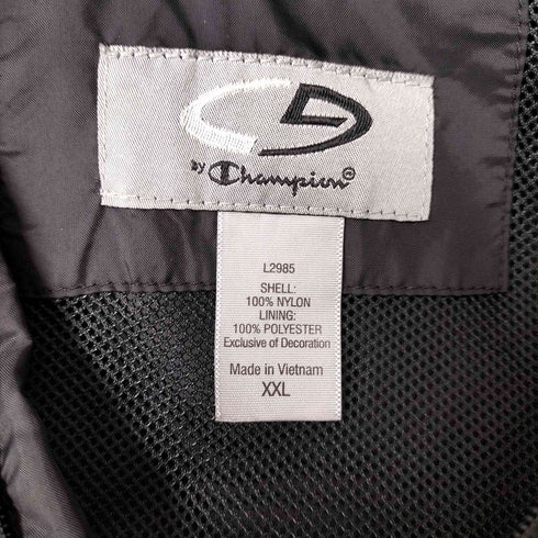 チャンピオン Champion CG ロゴ 刺繍 パッカブル フーデッド ジップアップ ナイロン ジャケット メンズ import:XXL