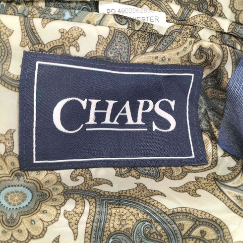 チャップス CHAPS 裏地ペイズリー テーラードジャケット メンズ