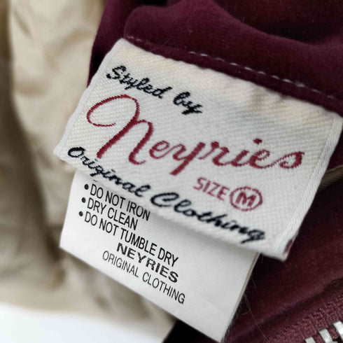 NEYRIES 別珍 刺繍スカジャン OKINAWA メンズ import:M