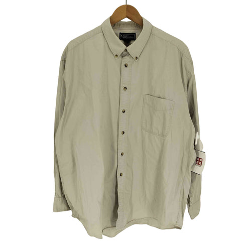 クラフトアンドバロー Croft&Barrow 90S コットン B.D. シャツ メンズ import:XL