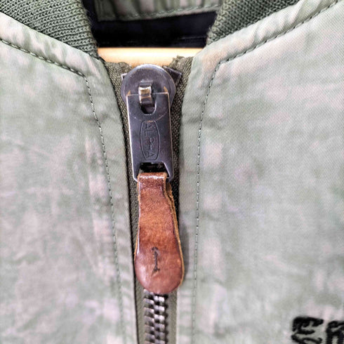 アルファインダストリーズ ALPHA INDUSTRIES SALVAGE 刺繍デザイン MA-1ジャケット メンズ import:M