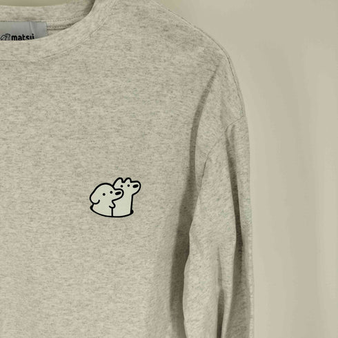 フリークスストア FREAKS STORE 24AW DJ 別注 バックプリント ロングスリーブ クルーネック Tシャツ メンズ JPN:M