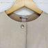 ザラ ZARA ノーカラーコート レディース import:S