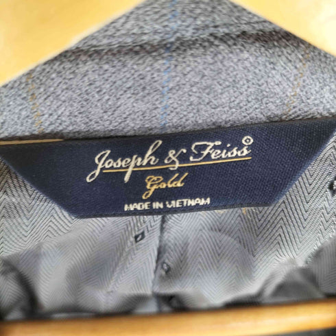 JOSEPH&FEISS ウィンドーペーンチェック テーラードジャケット メンズ 52REGULAR